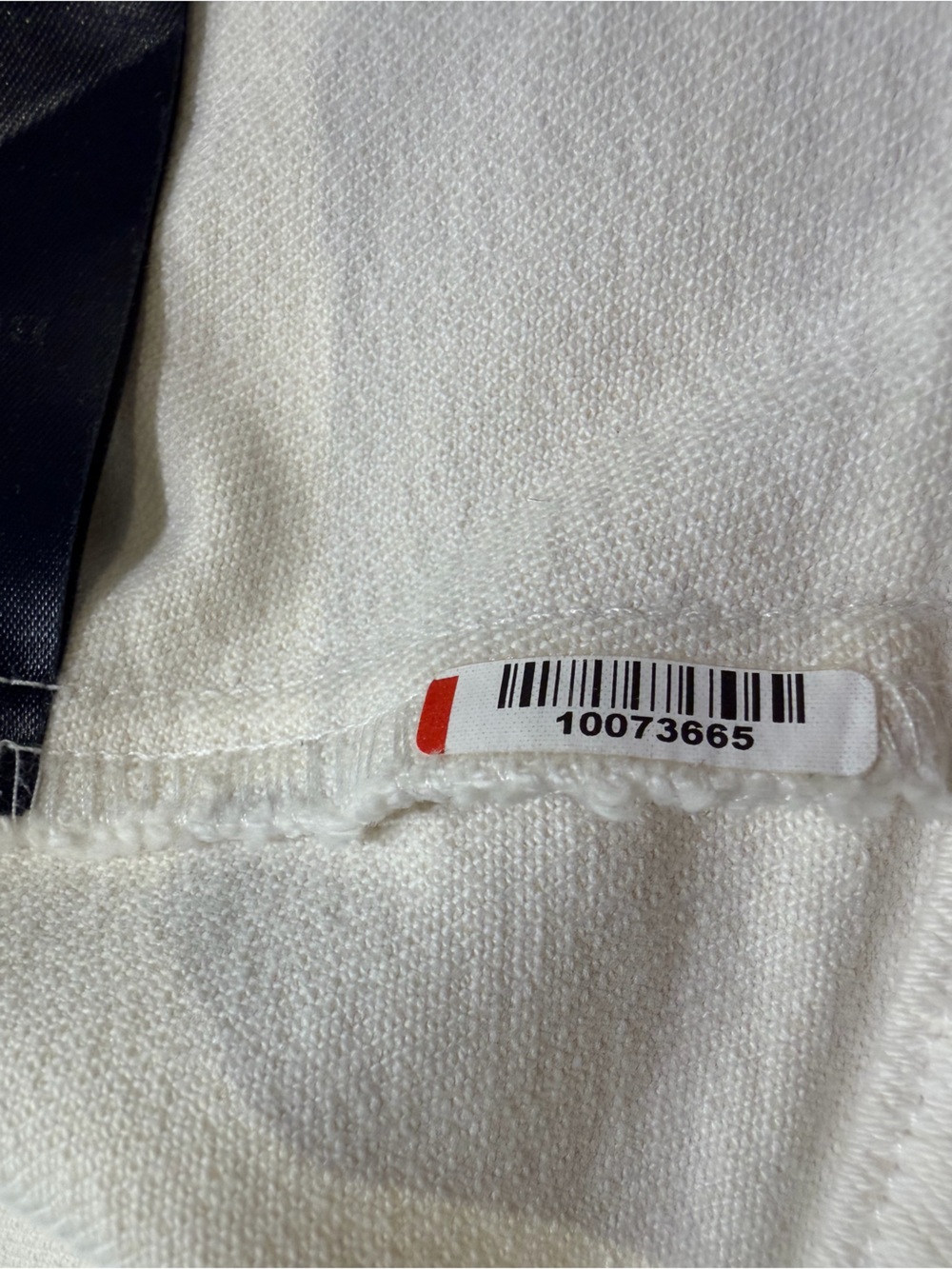 Burberry Cream Cotton Zip-Front Jean Jacket with Signature Check Cuffs - Picture 11 of 13